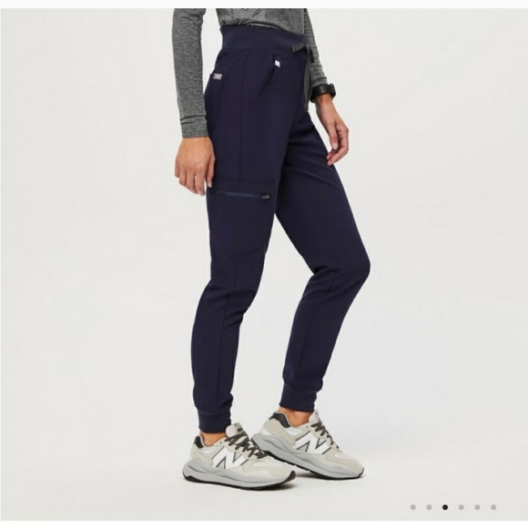FIGS Zamora Jogger Scrub Pants Navy Size XS - Picture 4 of 10